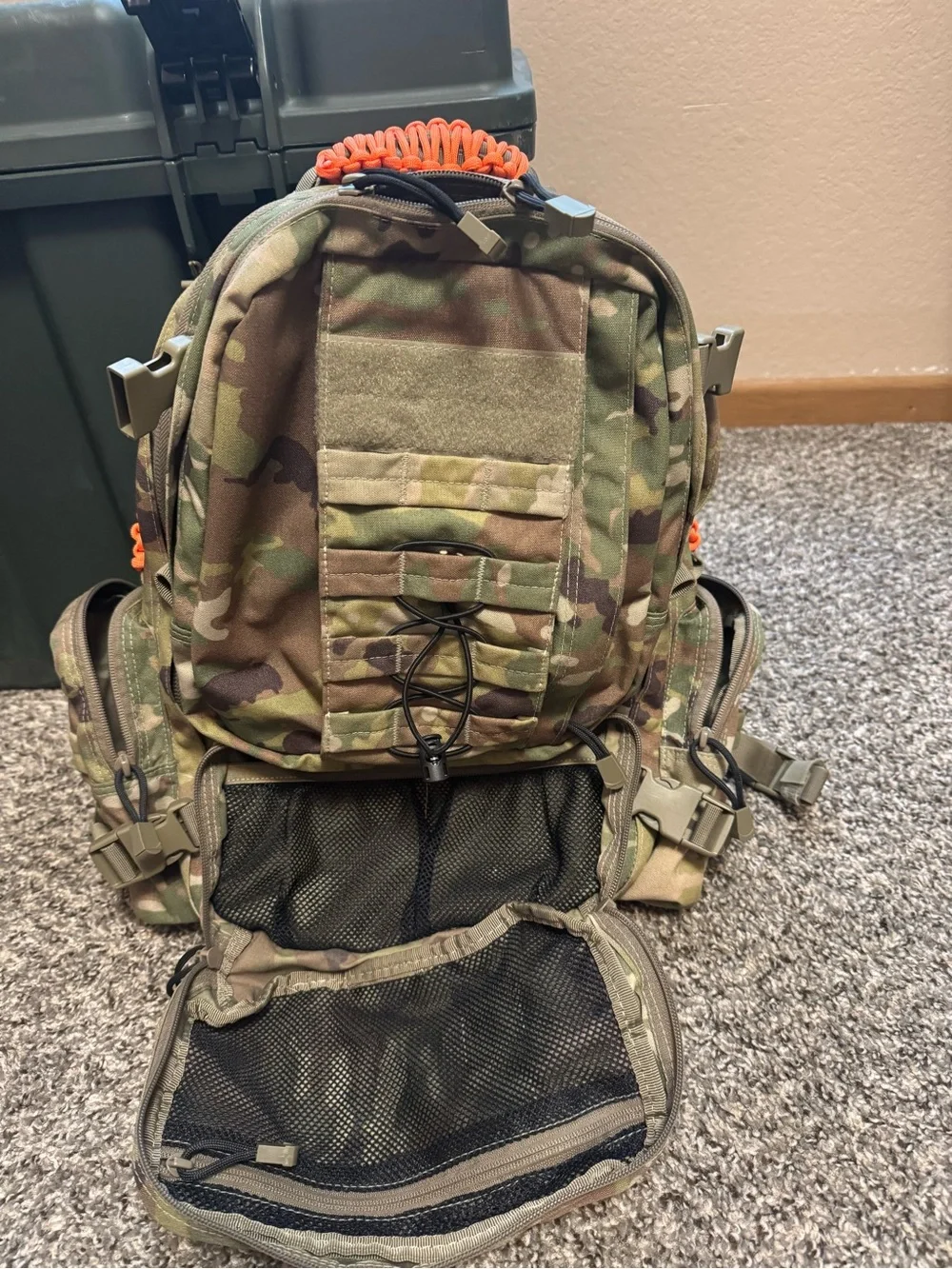Tactical Camo Men’s Backpack - Multicolor Camo